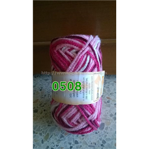 [join yarn 0508] ไหมพรม join สีเหลือบ45g 0508