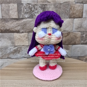 [d032] ตุ๊กตาถักไหมพรม ถักโครเชต์ เซร่ามาร์ส (พร้อมส่ง)